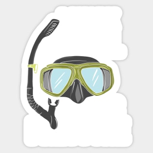 SCUBA DIVER: I Work Well Under Pressure Sticker